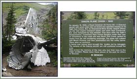 C-47 wreck at Crowsnest Pass
