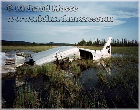 DC-3 wreck at Snag, Yukon