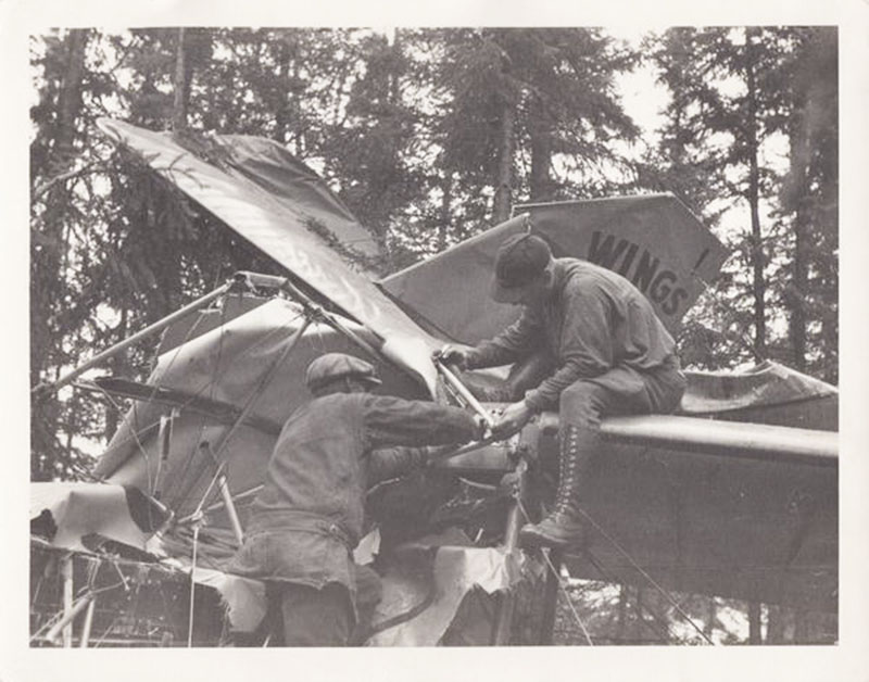 Crash at Favourable Lake, Canada