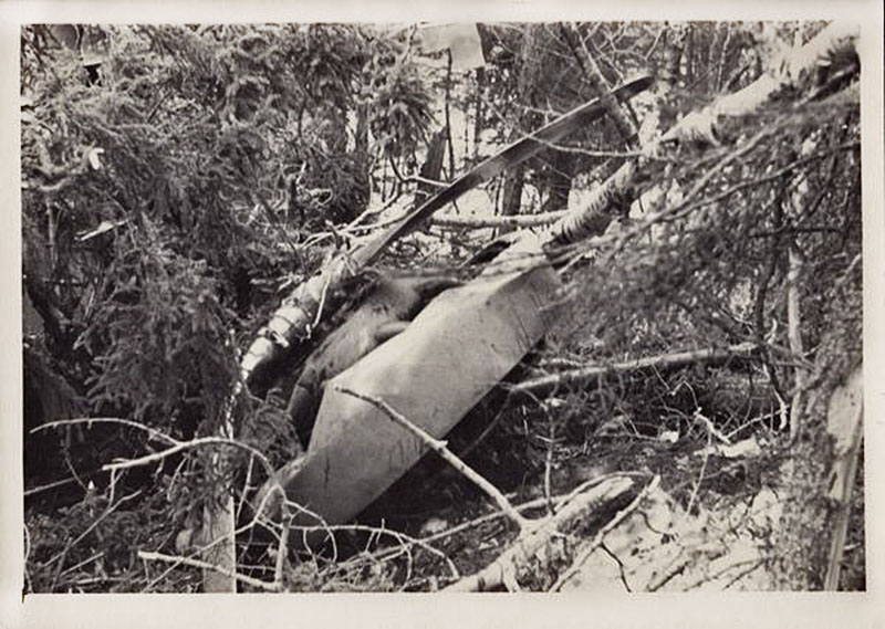 Crash at Favourable Lake, Canada