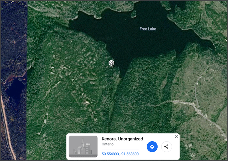 C-GFFJ Canso location