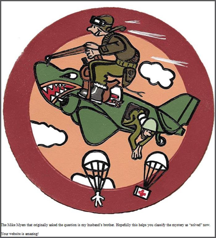 C-47 Badge K N Myers