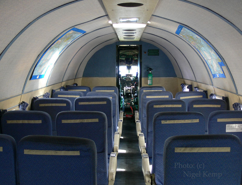 DC-3 G-DAKK at North Weald; photos Nigel Kemp