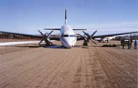 The snow has cleared