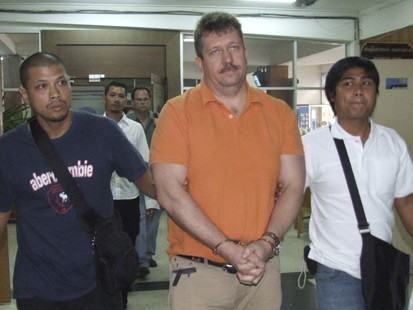 Victor Bout upon his arrest - AP Photo