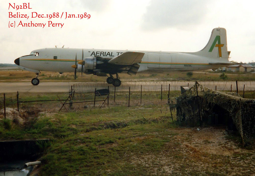 DC-6 N92BL by Anthony Perry