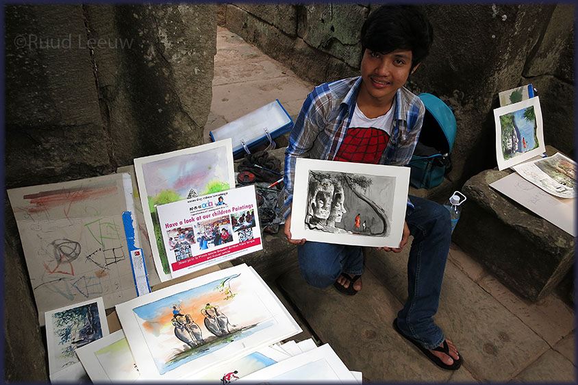 Artist at Angkor
