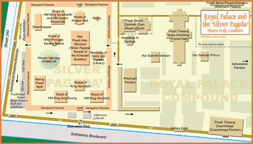 Silver Pagoda Phnom Penh