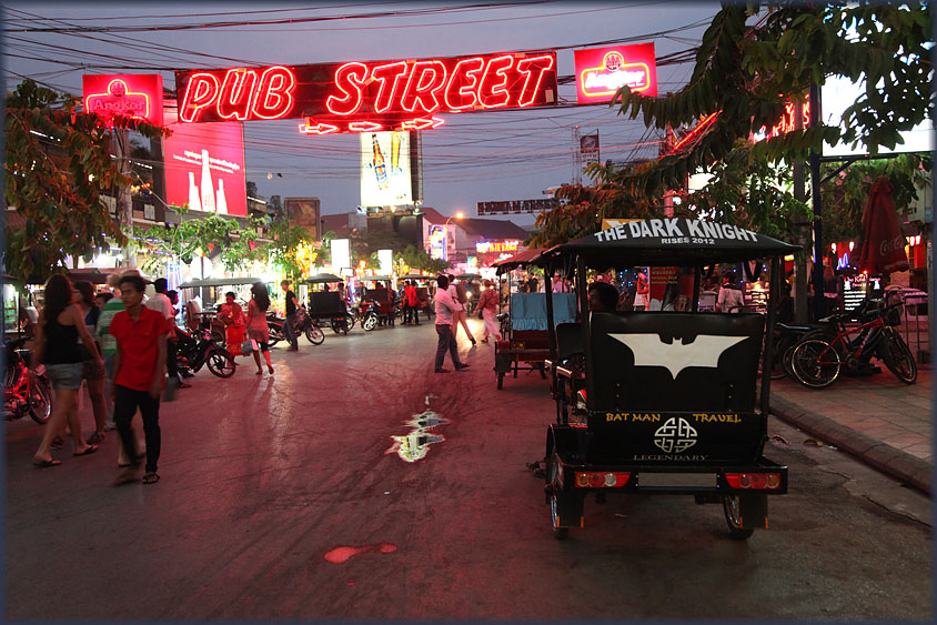 Pub Street in Siem Reap