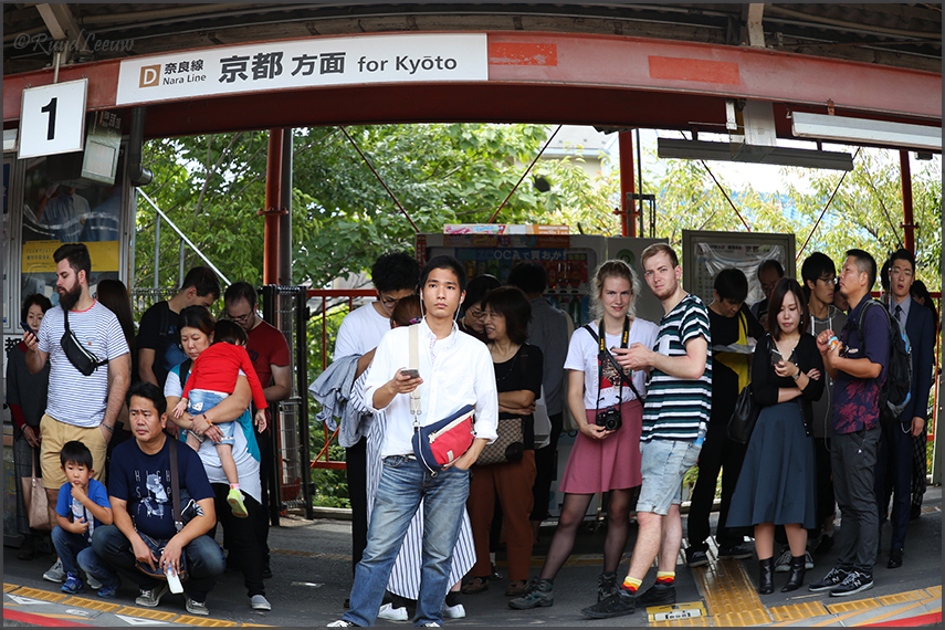 Inari to Kyoto by train