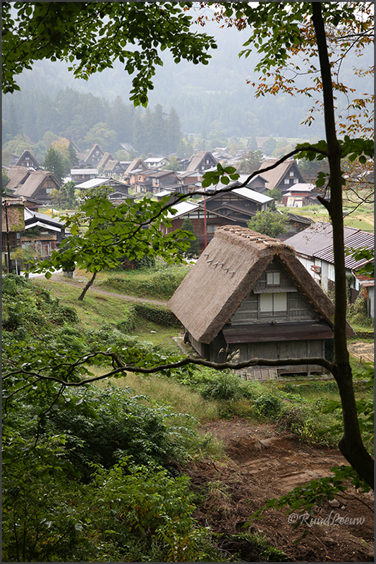 The historic village of Shirakawa-gō 