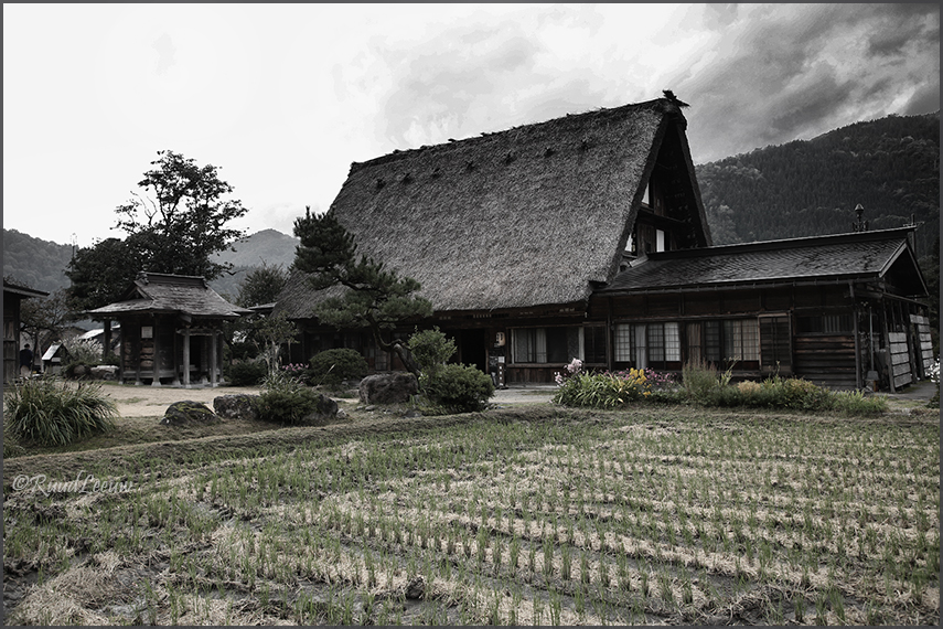 The historic village of Shirakawa-gō 