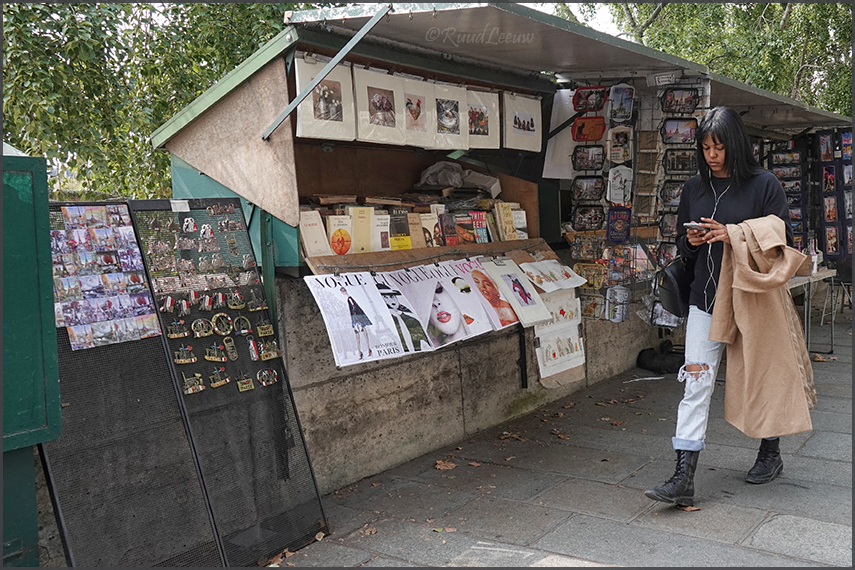 Along the Seine river