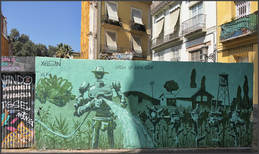 Murals in Valencia, Urban Art (2023)