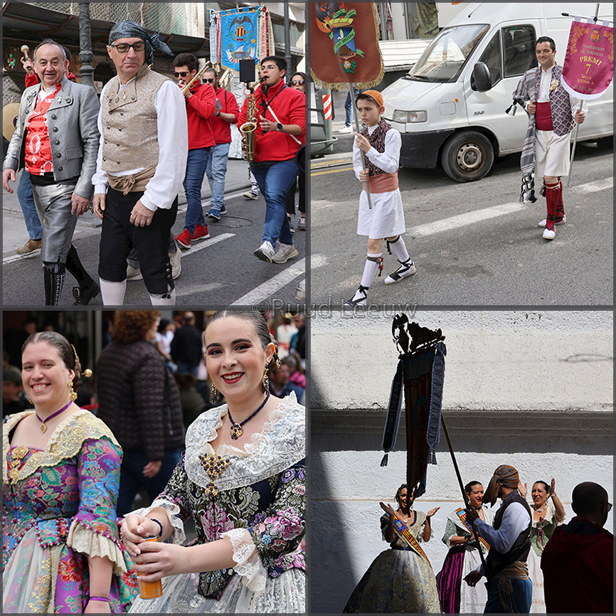 Fallas processions in Valencia, 2023 (Ruud Leeuw)