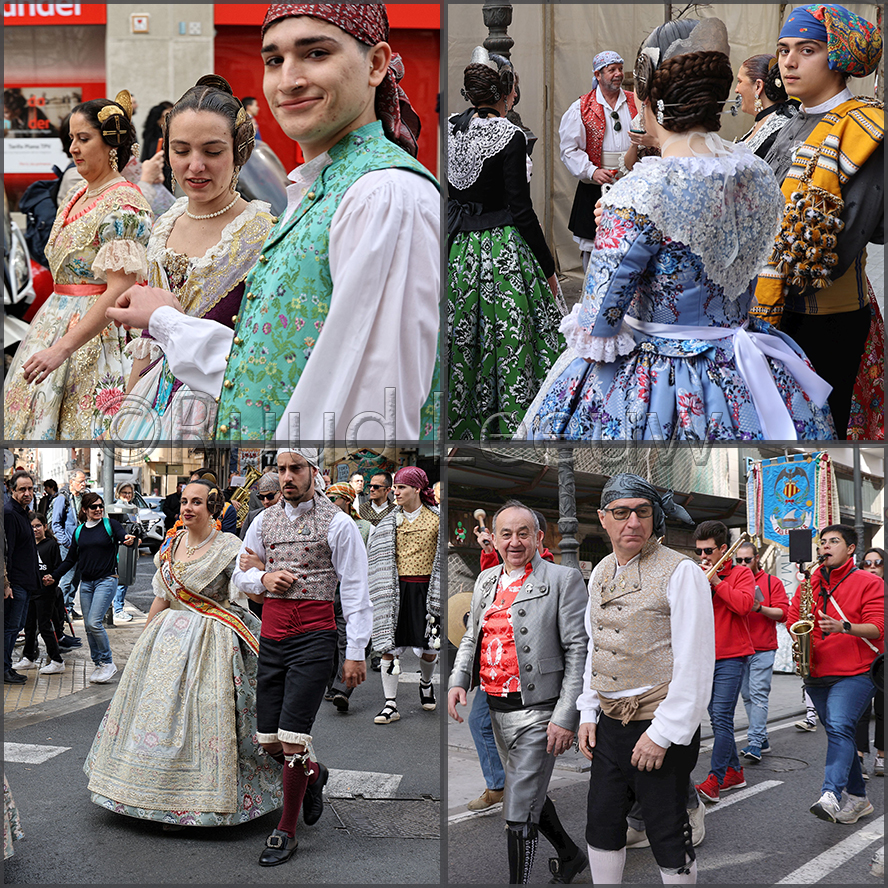 Fallas processions in Valencia, 2023 (Ruud Leeuw)
