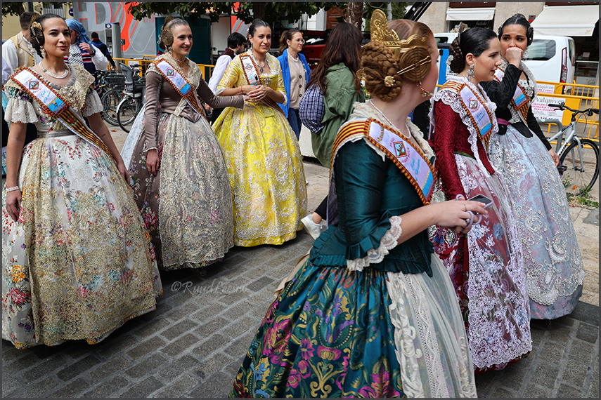 Fallas processions in Valencia, 2023 (Ruud Leeuw)
