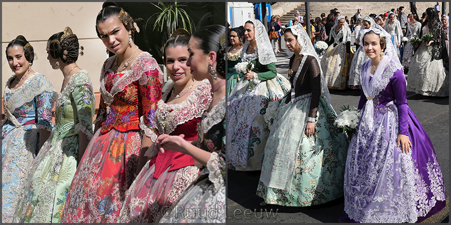 Fallas processions in Valencia, 2023 (Ruud Leeuw)