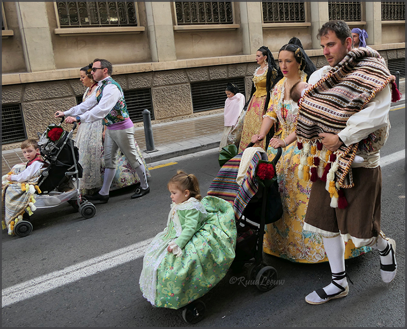 Fallas processions in Valencia, 2023 (Ruud Leeuw)