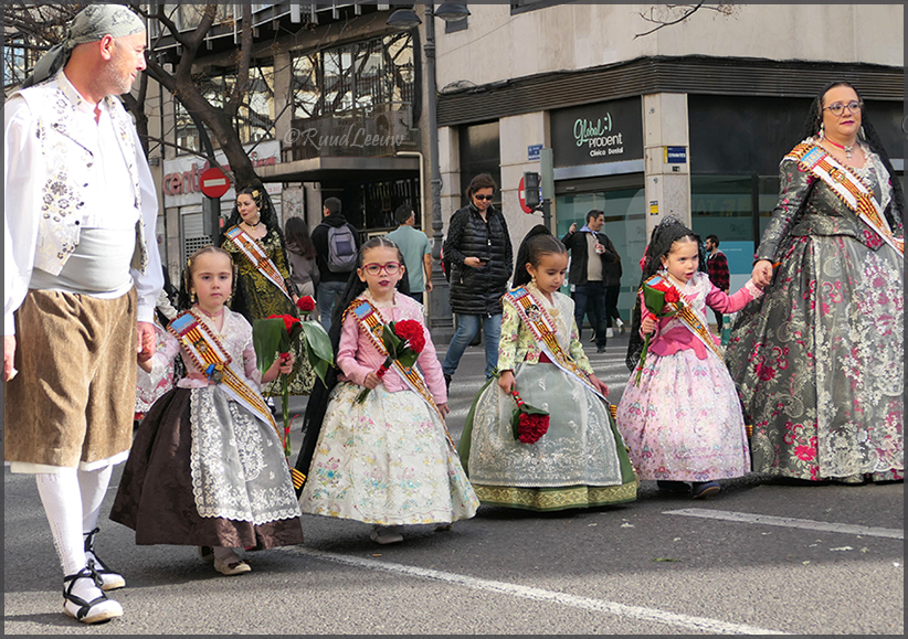 Fallas processions in Valencia, 2023 (Ruud Leeuw)