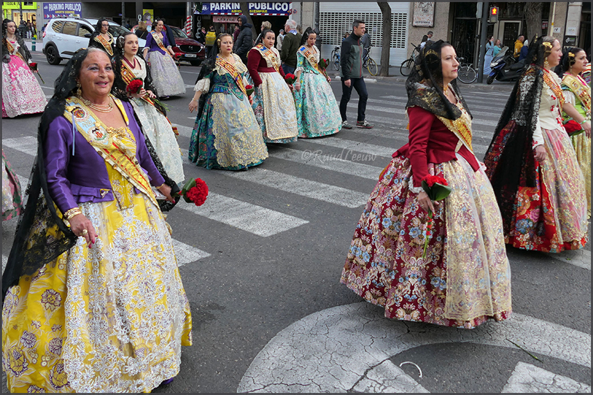 Fallas processions in Valencia, 2023 (Ruud Leeuw)