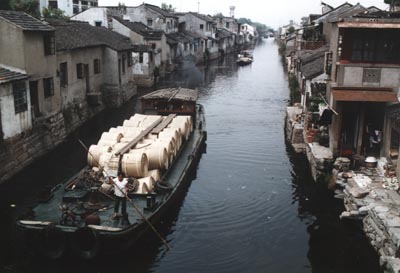 The canals are a continuous joy to observe