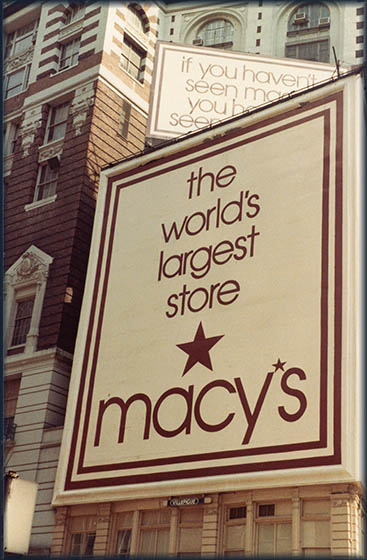 Macy's,  New York City