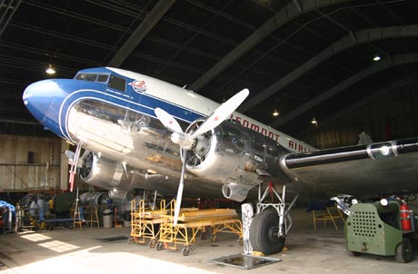 N44V preserved in Piedmont Airlines livery