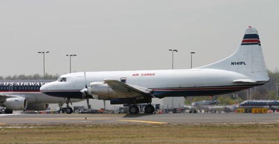 N141FL on take off...