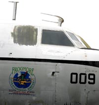 close up of Frogmore insignia